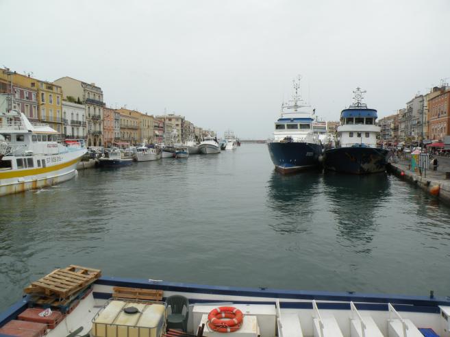  gros et petits bateaux amarrés